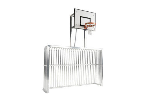 Fussballtore Vandalensicher - 300 x 200 cm - mit Basketballkorb