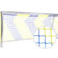 Tornetz für Fussballtor 500 x 200 cm - Blau-Gelb